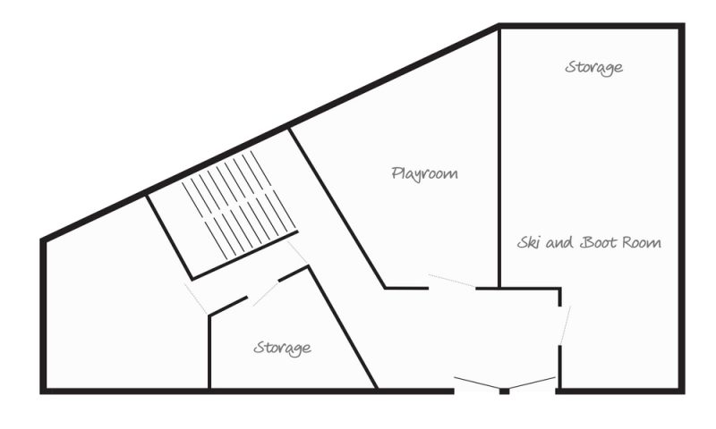 Chalet Cocon des Neiges (Family) Les Gets Floor Plan 1